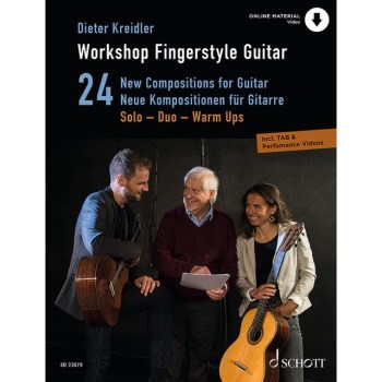 Schott Music Workshop Fingerstyle Guitar купить