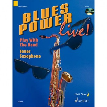 Schott-Verlag Blues Power live! Tenor-Sax Dechert, Buch und Playalong CD купить