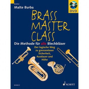 Schott-Verlag Brass Master Class,Malte Burba Buch/DVD купить