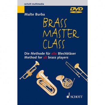 Schott-Verlag Brass Master Class,Malte Burba DVD купить