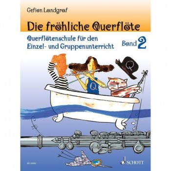 Schott-Verlag Die frohliche Querflote 2 Gefion Landgraf, Schule купить
