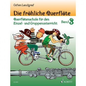 Schott-Verlag Die frohliche Querflote 3 Gefion Landgraf, Schule купить