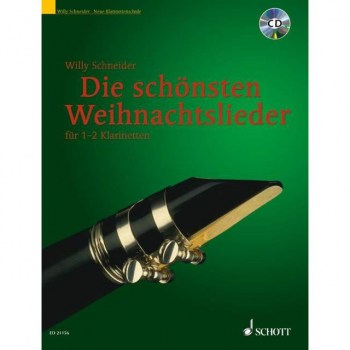 Schott-Verlag Die schonsten Weihnachtslieder Schneider, 1-2 Klarinetten/CD купить