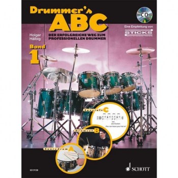Schott-Verlag Drummer's ABC 1 Holger Holbig, Buch/CD купить