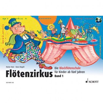 Schott-Verlag Flotenzirkus 1 Sopran-Blockflote, mit CD купить