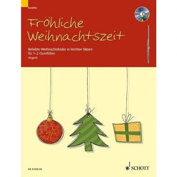 Schott-Verlag Frohliche Weihnachtszeit M.Magolt,1-2 Floten,Buch/CD купить