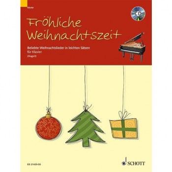Schott-Verlag Frohliche Weihnachtszeit M.Magolt,Klavier,Buch/CD купить