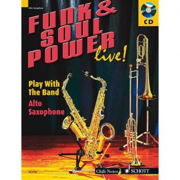 Schott-Verlag Funk & Soul Power Alt Saxophon Dechert, Buch und Playalong CD купить