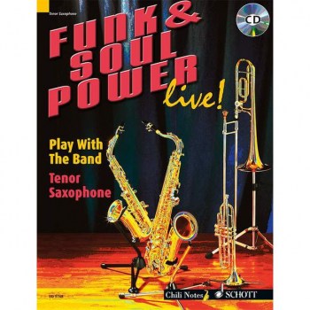 Schott-Verlag Funk & Soul Power Tenor Saxoph Dechert, Buch und Playalong CD купить