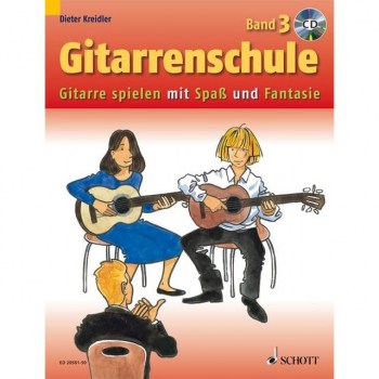 Schott-Verlag Gitarrenschule 3 D.Kreidler,Neufassung,Buch/CD купить