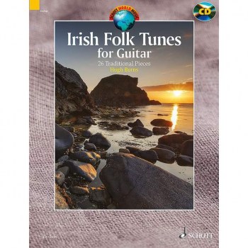 Schott-Verlag Irish Folk Tunes for Guitar Hugh Burns, inkl. CD купить
