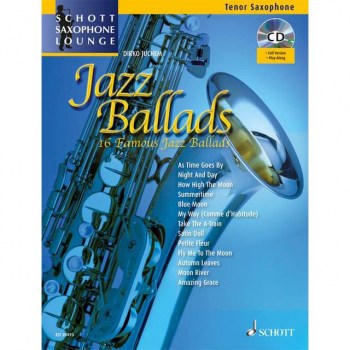 Schott-Verlag Jazz Ballads - Tenor-Sax Juchem, Buch/CD купить