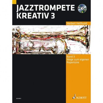 Schott-Verlag Jazztrompete kreativ 3 Herbert Hellhund, Buch/CD купить