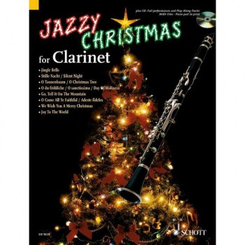 Schott-Verlag Jazzy Christmas Ausgabe mit CD; Klarinette купить
