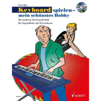 Schott-Verlag Keyboard spielen - mein schonstes Hobby 1 - Lehrbuch mit CD купить