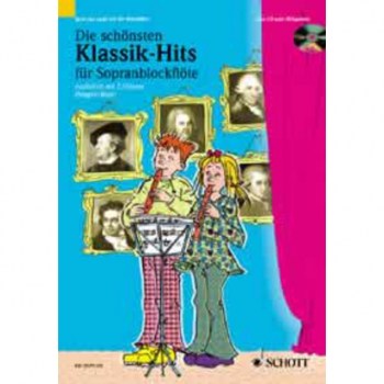 Schott-Verlag Klassik-Hits, Hans Magolt 1-2 Sopran-Blockfloten/CD купить