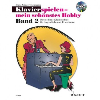 Schott-Verlag Klavier spielen - mein schonstes Hobby 2 - Lehrbuch mit CD купить