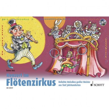 Schott-Verlag Konzert im Flotenzirkus 1-2 Sopran-Blockfloten купить