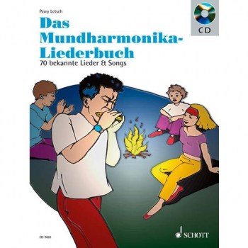 Schott-Verlag Mundharmonika-Liederbuch Perry Letsch, Buch/CD купить