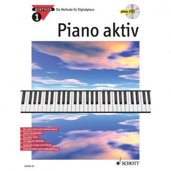 Schott-Verlag Piano aktiv 1, Axel Benthien Ausgabe mit Audio-CD купить