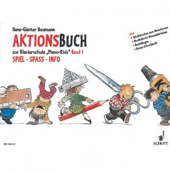 Schott-Verlag Piano Kids Aktionsbuch 1 Hans-Gonter Heumann, Buch купить