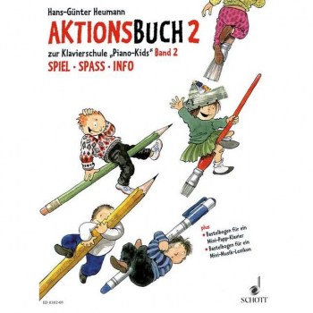Schott-Verlag Piano Kids Aktionsbuch 2 Hans-Gonter Heumann, Buch купить