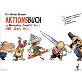Schott-Verlag Piano Kids Schule/Aktionsbuch1 Hans-Gonter Heumann, Buch купить