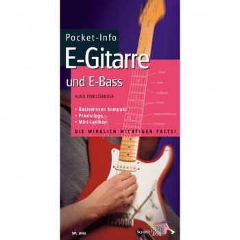Schott-Verlag Pocket-Info E-Gitarre / E-Bass Basiswissen im Mini-Lexikon купить
