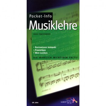 Schott-Verlag Pocket-Info Musiklehre Basiswissen im Mini-Lexikon купить