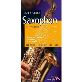 Schott-Verlag Pocket-Info Saxophon Basiswissen im Mini-Lexikon купить