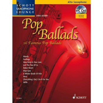 Schott-Verlag Pop Ballads - Altsaxophon Juchem, Buch/CD купить