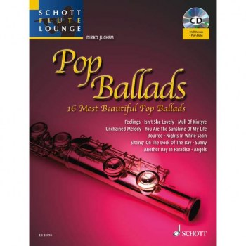 Schott-Verlag Pop Ballads - Querflote Juchem, Buch/CD купить