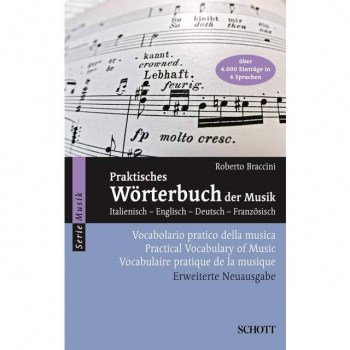 Schott-Verlag Praktisches Worterbuch R. Braccini, ital/eng/dt/fr купить