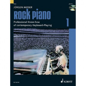 Schott-Verlag Rock Piano 1 Jorgen Moser,inkl. CD купить