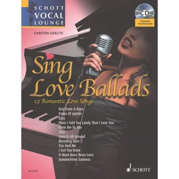 Schott-Verlag Sing Love Ballads Carsten Gerlitz, Buch/CD купить