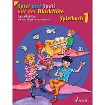 Schott-Verlag Spiel und Spao 1 Spielbuch NEU Sopranblockflote купить