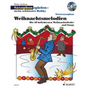 Schott-Verlag Weihnachtsmelodien D.Juchem, 1-2 T-Sax,Buch/CD купить