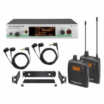 Sennheiser ew 300-2 IEM-G G3, 566-608MHz Wireless Monitor Set, 2x EK300 купить