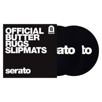 Serato Butter Rugs 7" Slipmats black купить