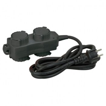 Showtec Multisocket IP22 with 1,5 m cable 3x 1,5mmo купить