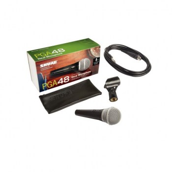 Shure PGA48-QTR Microphone 4.5m Jack-Cable купить