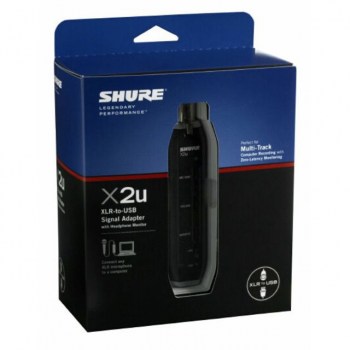 Shure X2u XLR-to-USB Microphone Adapter купить