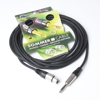 Sommer Cable Microphone Cable Stage 22 10m XLR f/Jack Stereo SG05-1000-SW купить