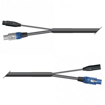 Sommer Cable Monolith Kombi Netz + DMX 0,5m NC3FXX/MXX-Powercon grau/blau купить