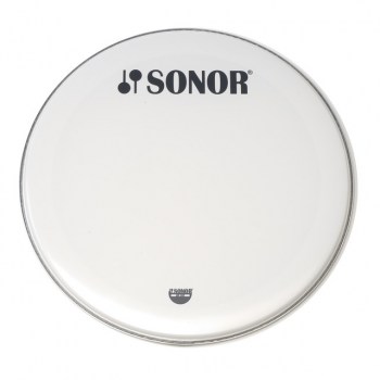 Sonor BassDrum Head BD 24 12 H, 24", Marching, smooth white, 1-ply купить