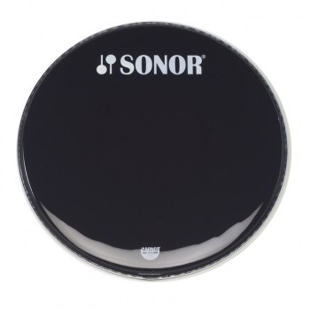 Sonor BassDrum Head BD 24 4 MC, 24", Marching, smooth black, 1-ply купить