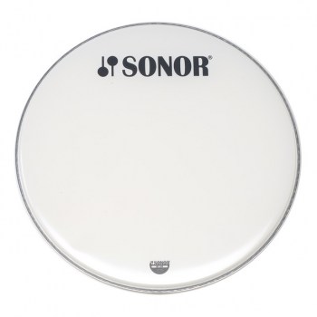 Sonor BassDrum Head BD 26 10 H, 26", Marching, smooth white, 2-ply купить