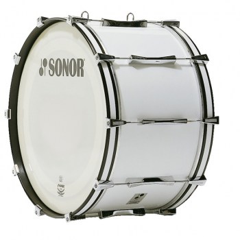 Sonor Marching BassDrum MP 2614 CW, 26"x14", white купить