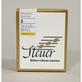 Steuer Esser Solo Bb-Clarinet 3 White Line, Box of 10 купить
