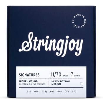Stringjoy Signatures 7-String 11-70 Heavy Bottom Medium купить